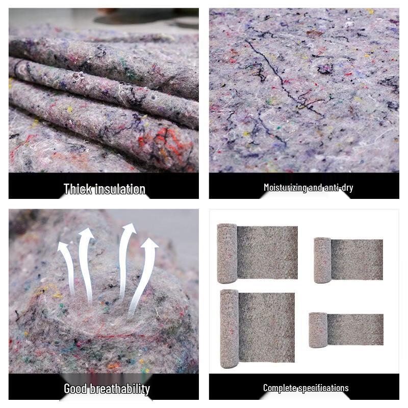 Heavy-Duty Thermal Geotextile Felt Fabric