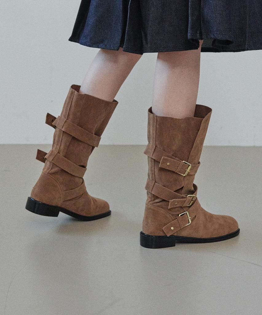 Att Wild Strap Mid Boots (Att1010)