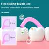 Automatic Dental Floss Storage Protable Floss Picks Dispenser Box Fruit Flavored Toothpicks Double-line Teeth Cleaning Tool