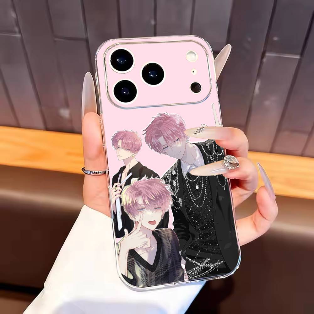 

T-Tamon s B-Side Phone Case For iPhone17,16,15,14,13,12,11 Plus,Pro Max Soft Transparent Cover iPhoneXSMAX