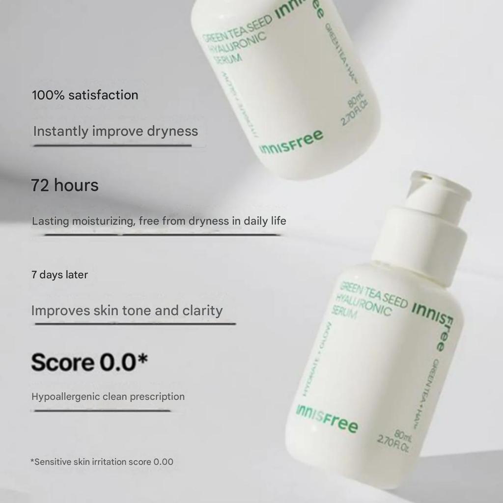 Innisfree Green Tea Seed Hyaluronic Serum 80mL 2ea