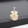 10 PCS Cabinet Handles Single Hole Kitchen Cupboard Knobs Knurled Cabinet Door Knobs and Handles Drawer Pulls Furniture Hardware