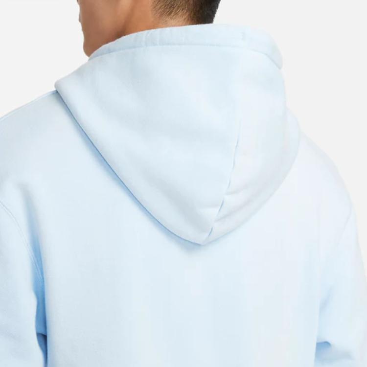 Jordan Alphabet Print Hoodie Long Sleeve Sweatshirt Men Tops Ice-Blue DV6464-411