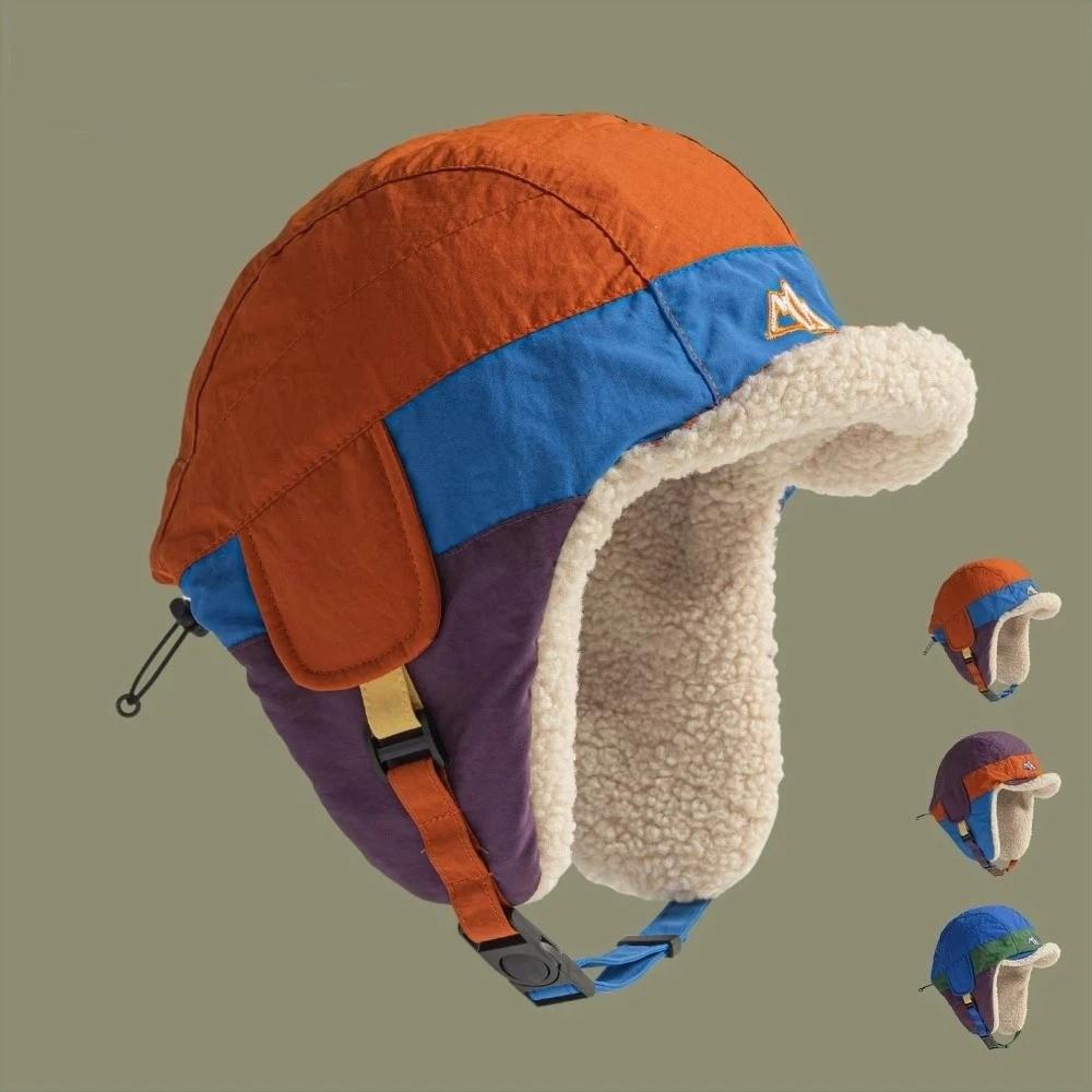Autumn Winter Fluffy Earmuffs Thickened Lei Feng Hat Retro Skiing Pilot Hat Northeast Tourism