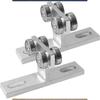 Jingyu Heavy-Duty T-Type Sliding Door Roller Assembly