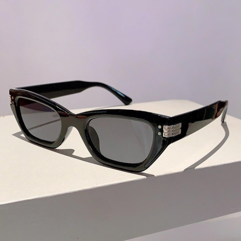 Fashion Retro Shades Sunglasses Hip-hop Cat Eye Aesthetic Shades Eyewear