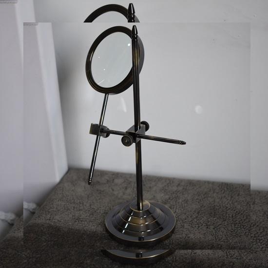 Sada 3 mosazných lup s nastavitelnou stojanovou lupou, dárek pro pár, dárek pro přítelkyni, dárek pro otce, dárek pro manžela, dárek pro něj