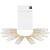 10Pcs  Saxophone Reed Wood  Altos/Soprano Saxophone Mouthpiece Reed Saxophone Replacement Accessories Easy To Blow