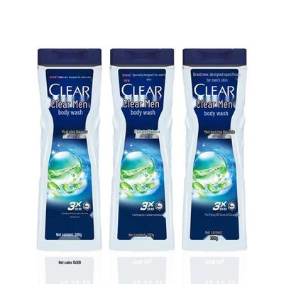 CLEAR Men's Balancing Oil Control Hydrating Shower Gel
