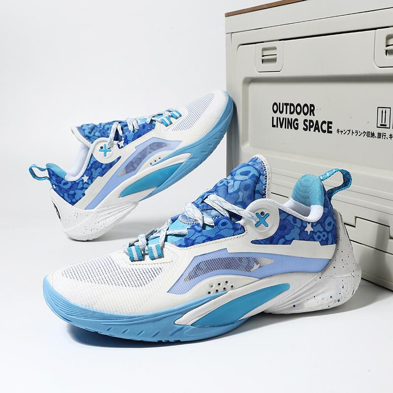Basketball Shoes for Men and Women, Lightweight Rebound Low-Top Professional Sports Shoes