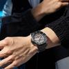 Fashion Men's Automatic Watches Classic Mechanical Watch For Men Business Stainless Steel Clock Waterproof Wristwatch Reloj Muje
