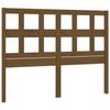 VidaXL Headboard Honey Brown 205.5x4x100 Cm Solid Pine Wood 818943
