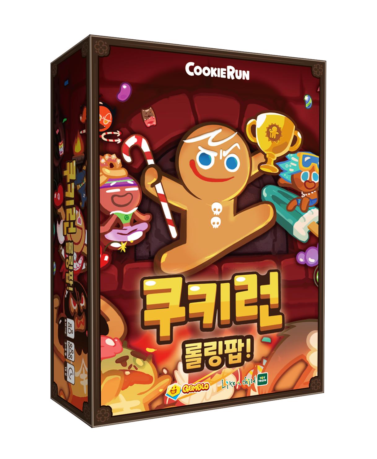 [Toytron] Cookie Run Rolling Pop! Family Board Game