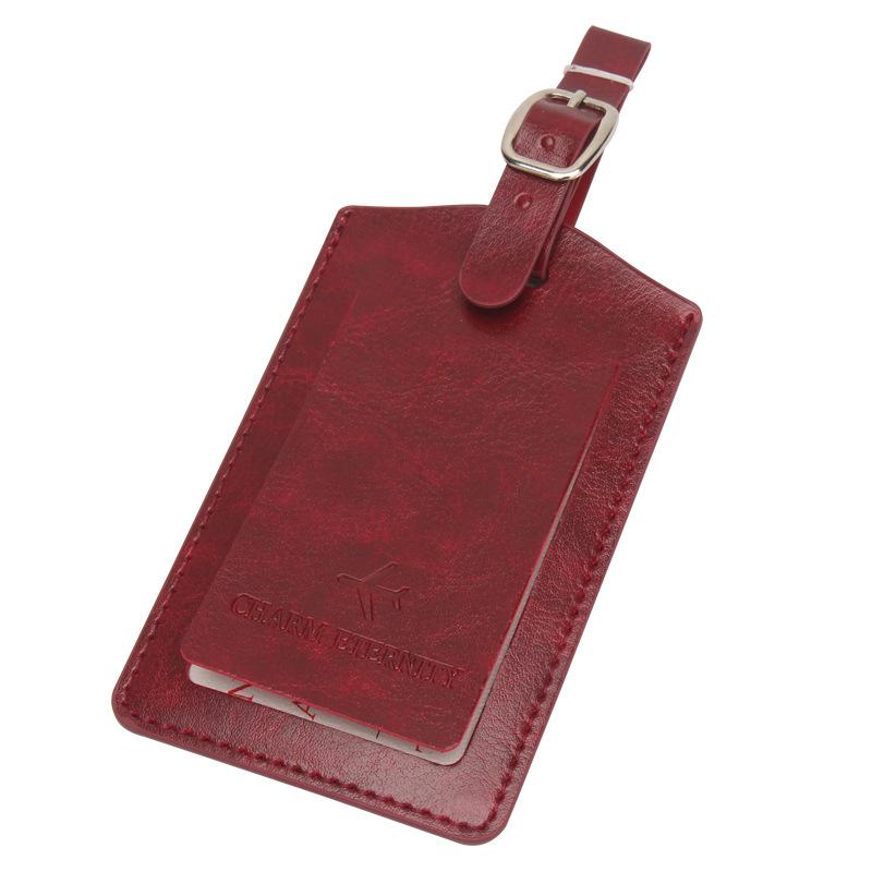 Reisen und Geschäftsreisen Leder Gepäckanhänger Kofferanhänger Niedlicher Gepäckanhänger Reiseanhänger Adresse ID Namensschild Reisezubehör