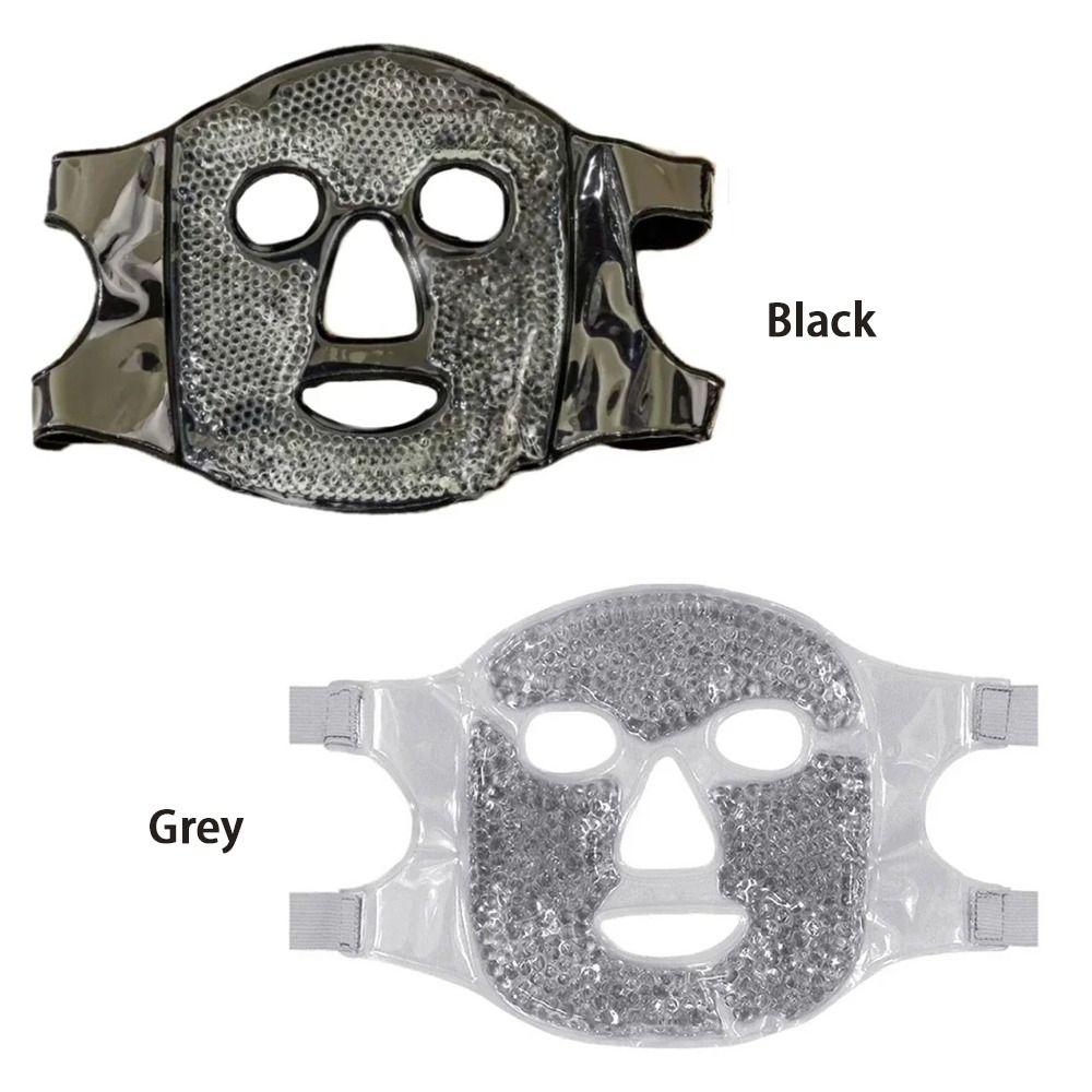 Relieve Fatigue Ice Gel Eye Face Mask Reduce Face Puff Gel Beads Compress Sleep Mask Reusable Cold and Hot Heat