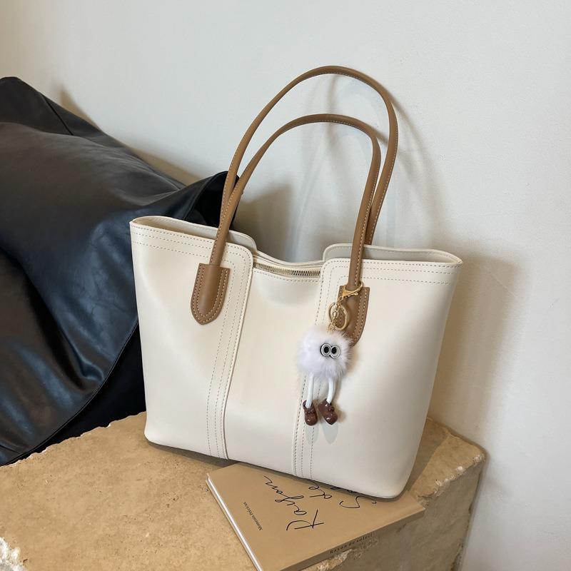 New Commuter Large-capacity Tote Bag, Autumn and Winter New Popular Fashion Handbag, Simple and Versatile Bucket Bag