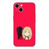 Black tpu Case For Samsung galaxy A6 A8 A9 2018 plus rika wonder egg kawai