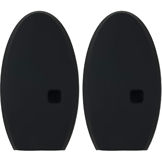 Silicone Rubber Key Fob Cover Compatible with Nissan Altima SR Armada SL Maxima Murano Pathfinder Rogue Titan Versa Sentra (5 Buttons)