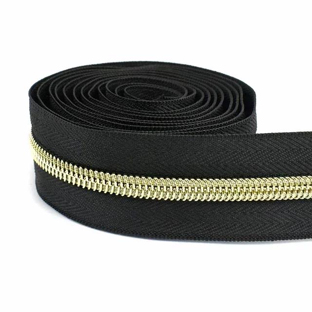 1/2/3/5/10/20M 3# 5# Nylon Zippers Tapes Bag Shoes Sewing Zipper Decorative Coil Zips Garment Decoration Closure Zip Repair Kit