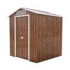 Strong Reinforced Roof  Galvanized Steel Metal Shed Outdoor Metal Garden Shed with for Tool Storage