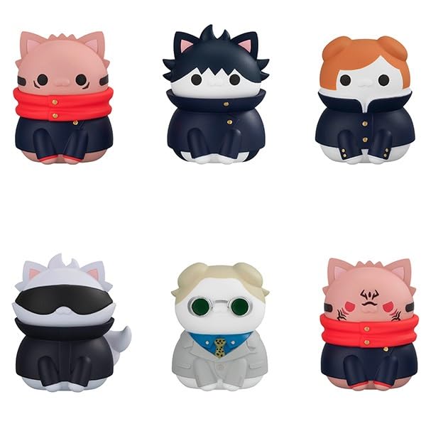 MEGA CAT PROJECT Jujutsu Kaisen Jujutsu Nyanko Shibuya Incident (BOX) Approximately 30mm PVC Painted Finished Figure