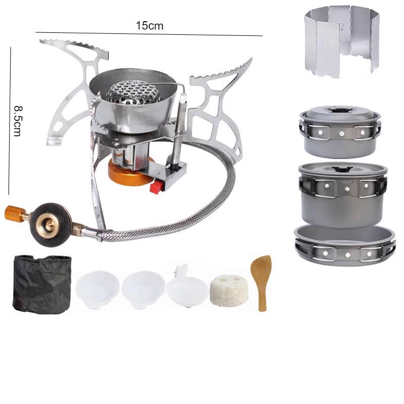 Portable Camping Gas Stove Kit