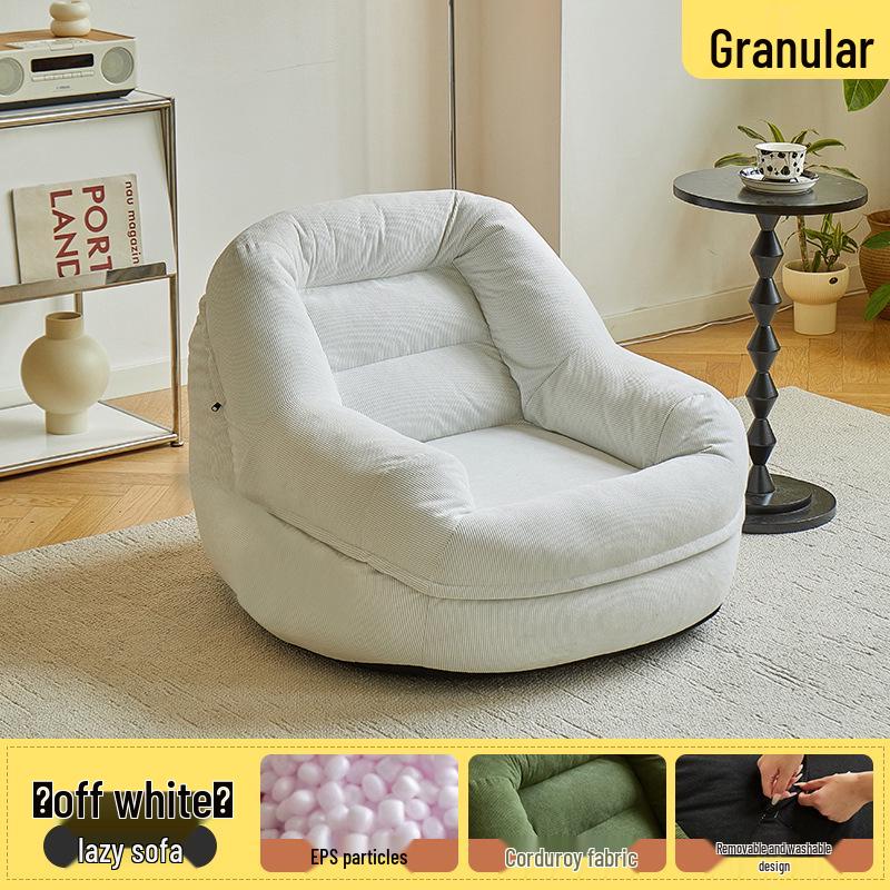 Compact Tatami Balcony Stool: Convertible Sleeper & Lounge Nest