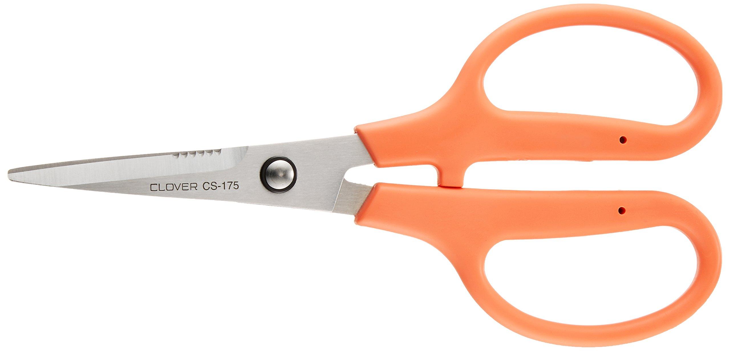 Clover Craft Scissors Total Length 175, 17.5cm, 36-656 оранжевый