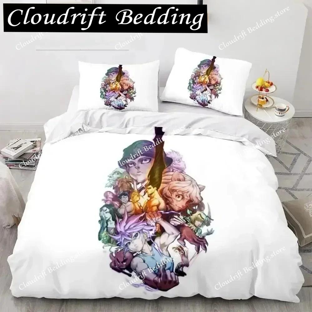 3D Print HUNTER×HUNTER Bedding Set Single Twin Full Queen King Size Bed Set Aldult Kid Bedroom Duvet Cover Sets