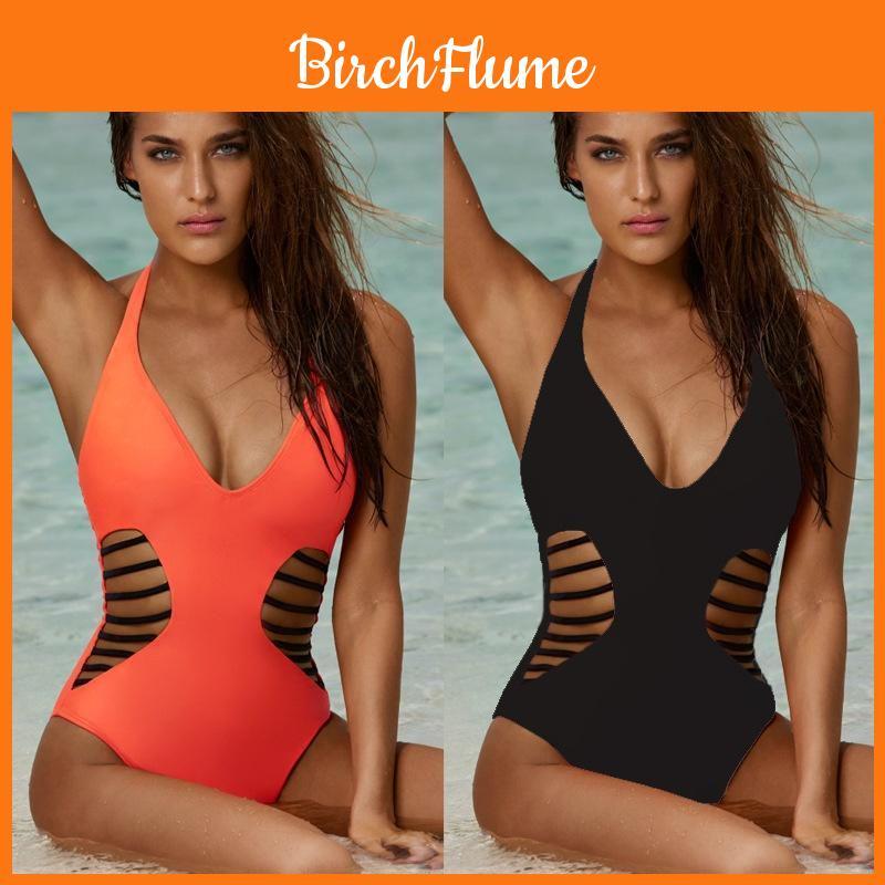 Sexy Swimwear Womans One Piece Swimsuit Monokini Bathing Bikini Padded Push Up