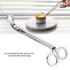 1Pcs Fashion Plating Stainless Steel Candle Heart Clip Wick Trimmer Scissors Tool(sliver)