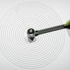 Strumento versatile portatile Goniometro Cerchi Disegno Righello magnetico dritto ad arco