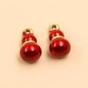 9x16mm Stainless Steel Enamel Seven-Star Gourd Pendant for Necklaces & Bracelets