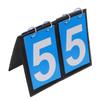 Digit Flip Scoreboard Portable Large Card Water Repellency Filp Sports Score Keeper for Basketball
