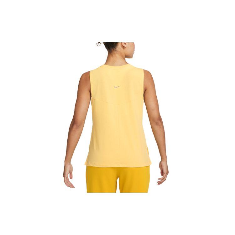 Nike Solid Logo Print Sleeveless Tank Top Women Tops Elegant-Topaz DV9168-795