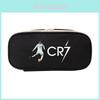 Cr7 Canvas Pen Case Large Capacity For Students Gift Storage Organizer
