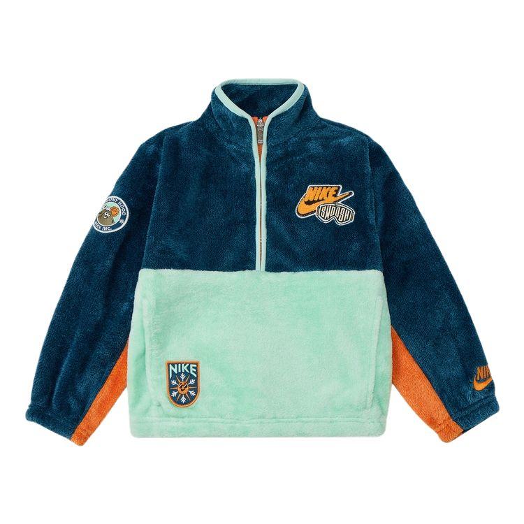 Nike Kids Sweatshirts Stand Collar Moderate IQ6119-499 4