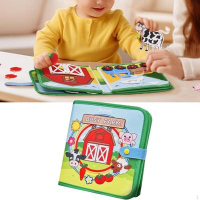 Brinquedos para bebés – Livros interativos para brincar