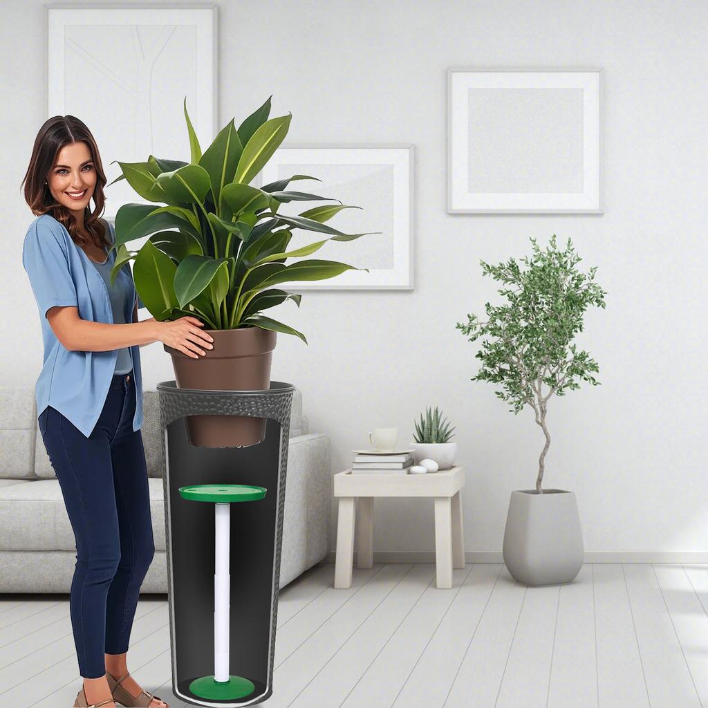 Hauteur Inserts de Jardinière Remplisseurs de Jardinière Inserts Élévateurs de Plantes avec Trous de Drainage Remplisseurs de Pot pour Décoration Intérieure