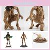 Attack On Titan Merchandise Allen Yeager Standing Kneeling Figures 25cm Pvc