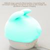 Bunny Night Light Alarm Clock | Fun Rabbit Wake up Lamp | Fun Rabbit Wake up Lamp, Rechargeable Rabbit Silicone Pat Light, Recha