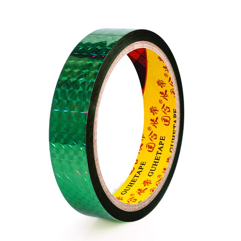 Gold Glitter BOPP Tape for DIY, Wedding, and Decoration