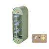 Sealed Wall-Mounted Seasoning Box Plastic Spice Container Practical Spice Dispenser  for Home