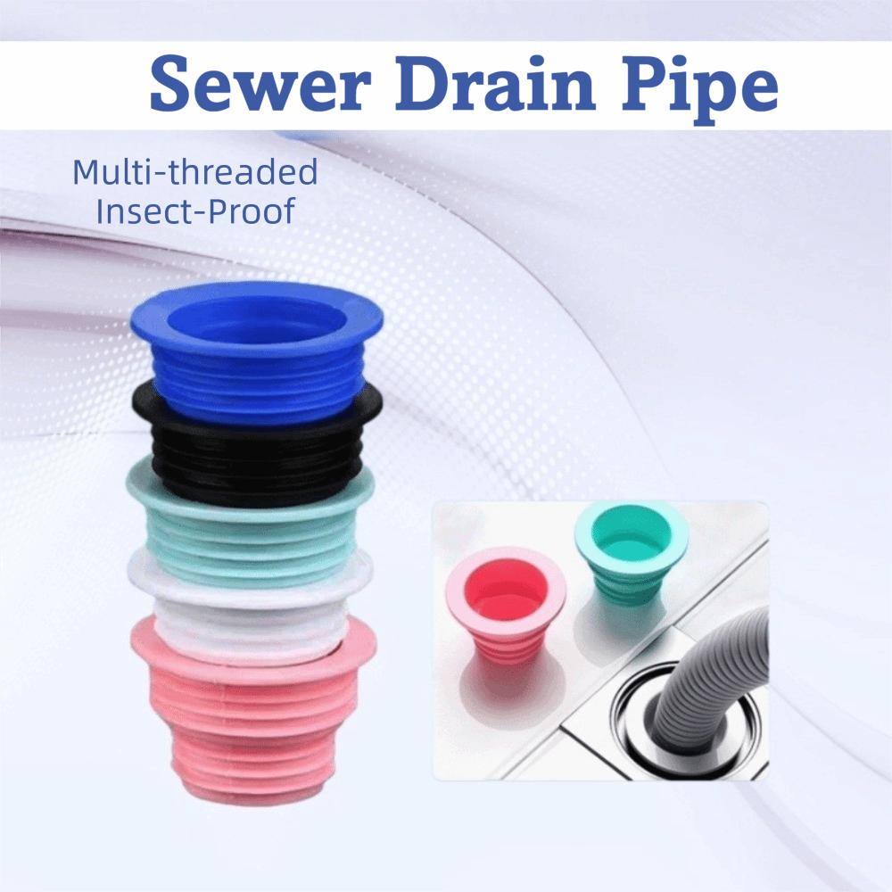 Deodorant Function Drain Pipe Seal Plug Rubber Material Rubber Pipe Hose Seal Floor Drain Seal