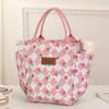 Multi-functional Travel Handbag Large Capacity Printed Handbag Hand-held Meal Bento Bag Travel Storage Bag