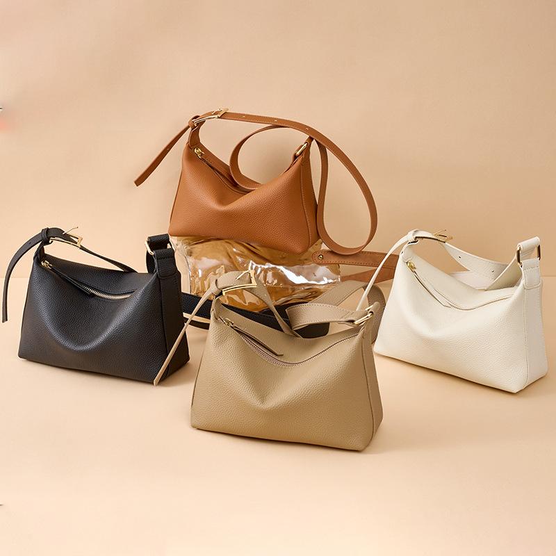New Commuting Bag Large Capacity Tote Bag Female Leather Bag Single Shoulder Crossbody Bag Women