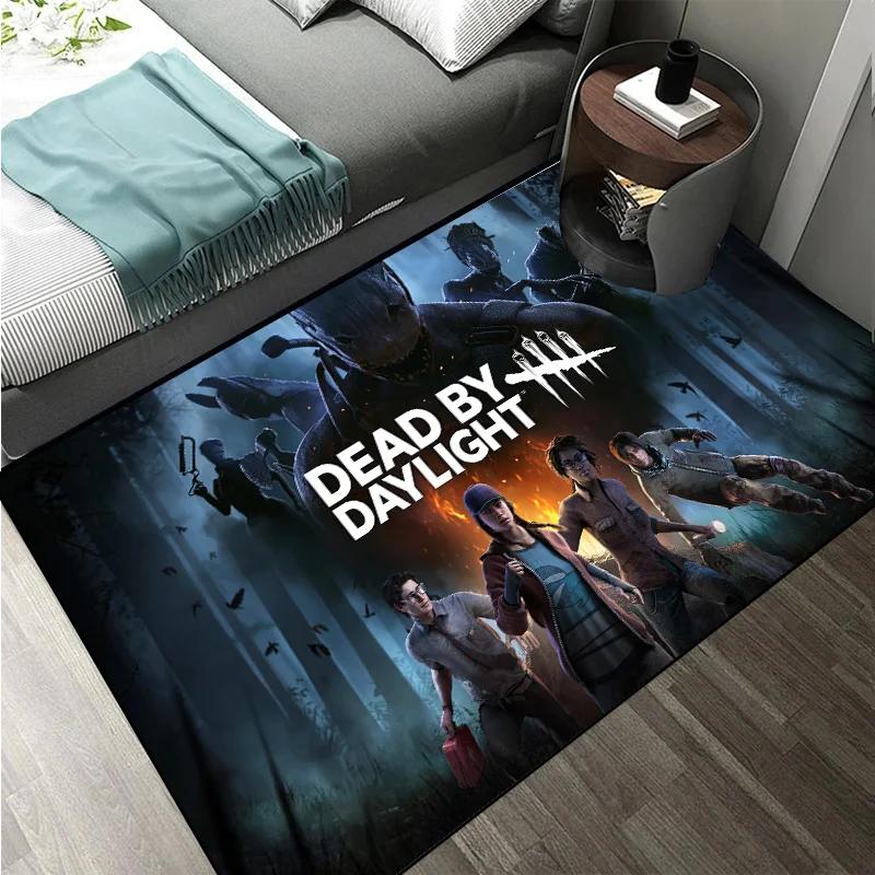 D-Dead by Daylight Survival Horror Escape Game Large Area Rugs Carpet for Home Living Room Bedroom Sofa Mat