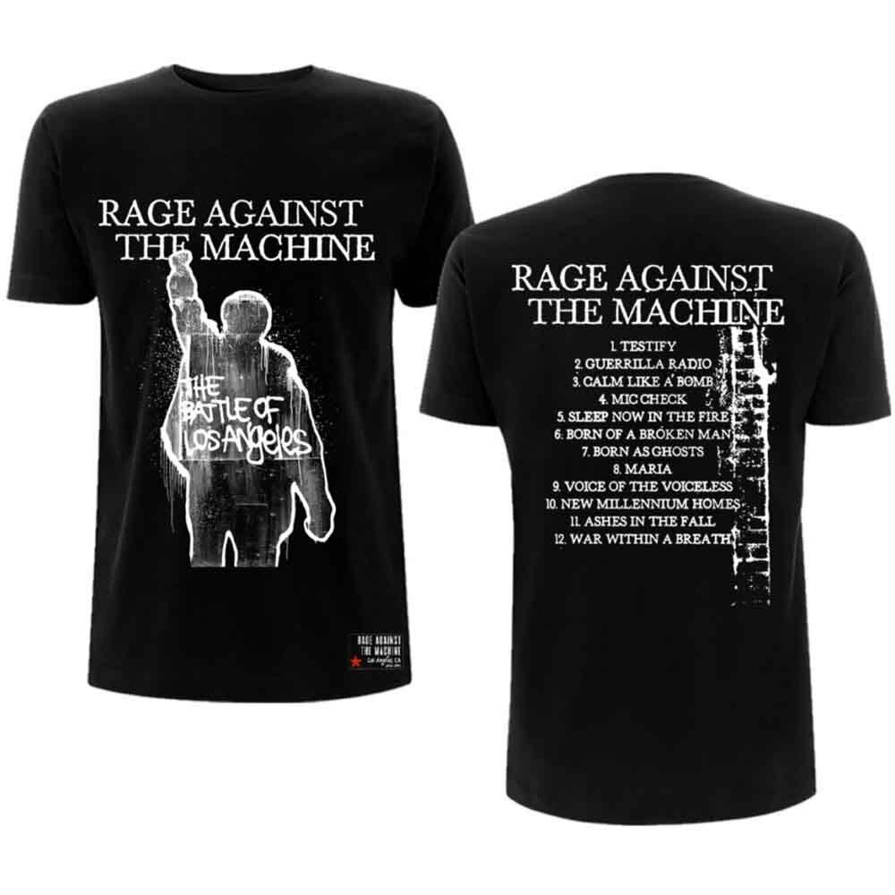 Rage Against The Machine BOLA Album Cover T-Shirt Black New Unisex T-Shirt L