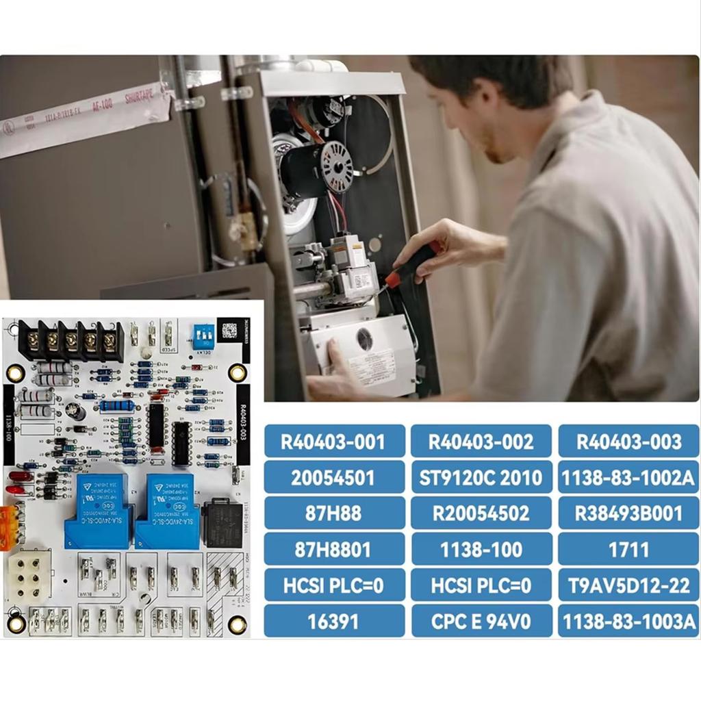 Electric Furnace Blower Accessory Power Board Electronic Board Circuit Board Control Motherboard for Furnace Blower