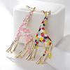 European and American Fashion Giraffe Brooch for Women